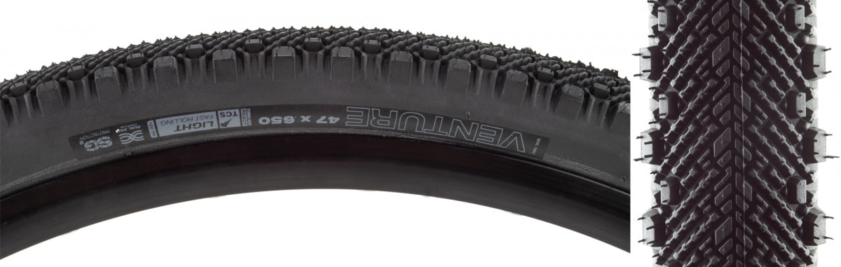 TIRE WTB VENTURE 650B 47 27.5x1.85 BK/SK TCS LIGHT FR/DUAL DNA/SG2 FOLD