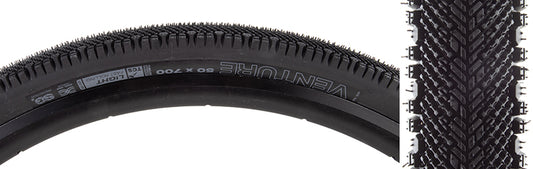 WTB Venture Tire - 700 x 50 TCS Tubeless Folding BLK Light Fast Rolling SG2