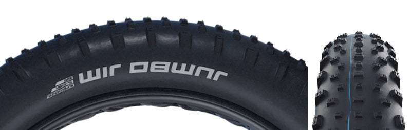 Schwalbe Jumbo Jim Tire - 26 x 4 Tubeless Folding BLK Evolution Super Ground Addix SpeedGrip