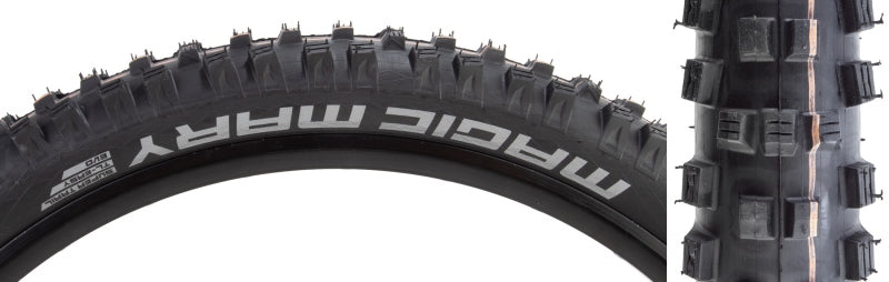 Schwalbe Magic Mary Tire - 27.5 x 2.6" Tubeless Folding BLK Evolution Line Addix Soft Super Trail