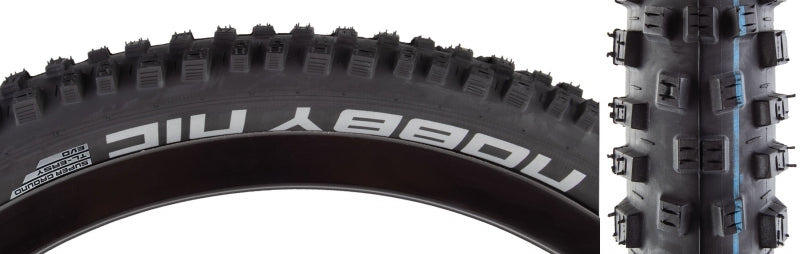 Schwalbe Nobby Nic Tire - 27.5 x 2.6" Tubeless Folding BLK Evolution Line Addix SpeedGrip Super Trail