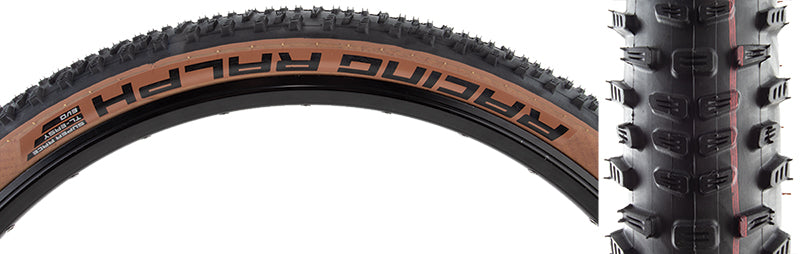 Schwalbe Racing Ralph Tire - 29 x 2.25 Tubeless Folding BLK/Transparent Evolution Super Race Addix Speed