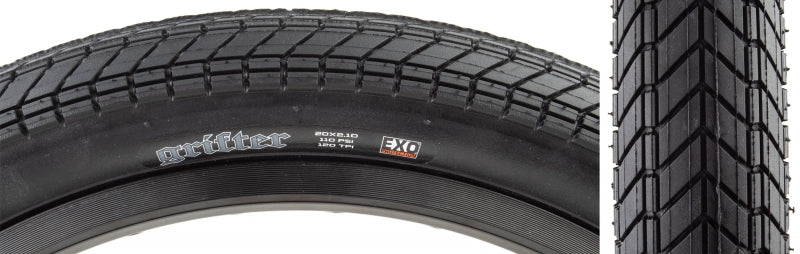 Maxxis Grifter Tire - 20 x 2.10 Clincher Folding Black Dual EXO