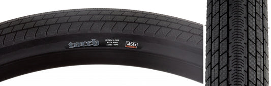 Maxxis Torch Tire 20x1.95 Folding Clincher Dual EXO 120TPI Black