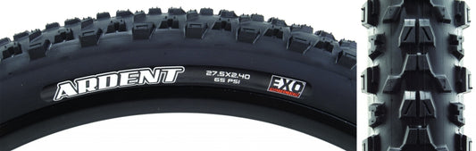 Maxxis Ardent Tire - 27.5 x 2.4 Clincher Wire Black EXO