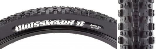 Maxxis Crossmark II Tire - 29 x 2.25 Clincher Wire Black