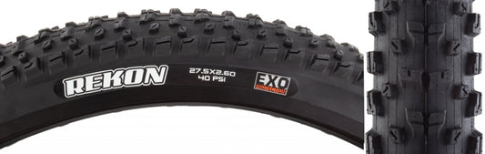 Maxxis Rekon Tire - 27.5 x 2.6 Clincher Wire Black EXO