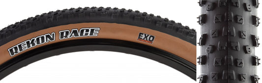 Maxxis Rekon Race Tire - 27.5 x 2.25 Clincher Wire Dark Tan/Black