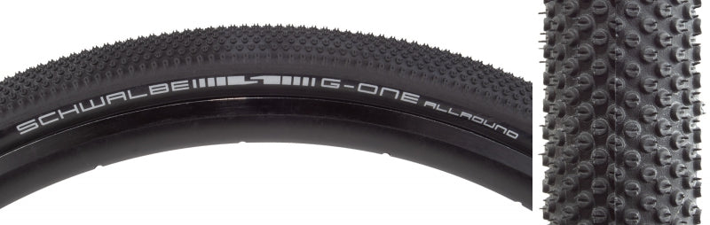 Schwalbe G-One Allround Tire - 700 x 35 Tubeless Folding BLK Performance Line