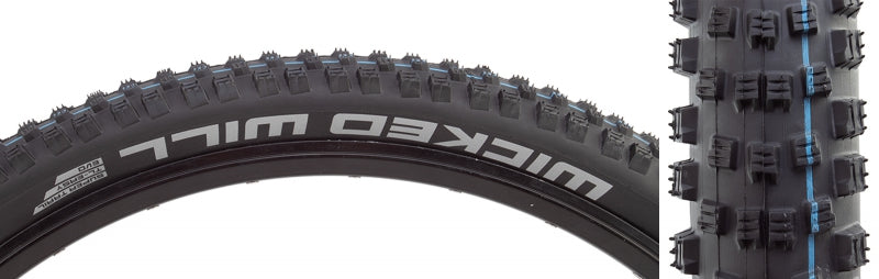 Schwalbe Wicked Will Tire - 29 x 2.4 Tubeless Folding BLK Evolution Line Super Trail Addix SpeedGrip