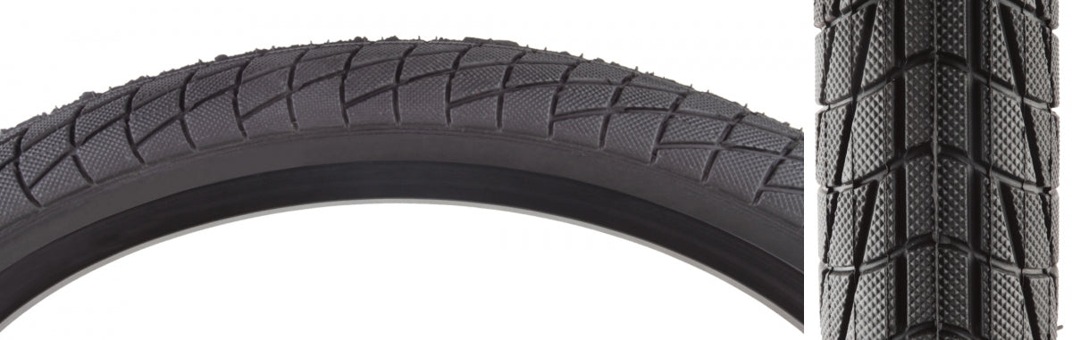 TIRE SUNLT UTILIT 20x1.95 BK/BK CONTACT H537 WIRE