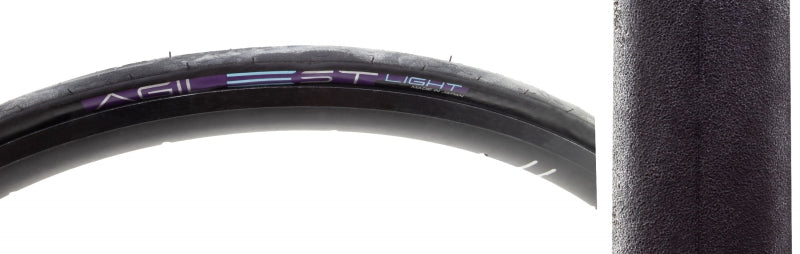 Panaracer Agilest Light Road Tire 700x26C Folding Clincher ZSG AGILE Advanced Extra Alpha Cord Black