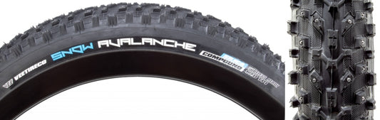 Vee tire & rubber Snow Avalanche 240 Stud 27.5x4.5 Studded Tire