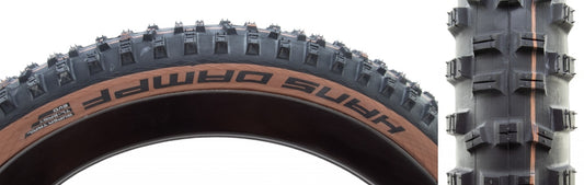 Schwalbe Hans Dampf Tire - 29 x 2.6 Tubeless Folding BLK/Bronze Evolution Line Super Trail Addix SpeedGrip