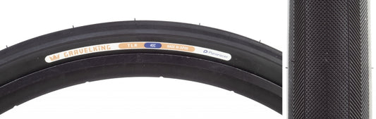 Panaracer GravelKing Slick Tire - 700 x 35 Tubeless Folding Black