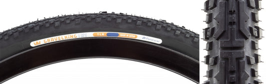 Panaracer GravelKing X1 Tire - 700 x 35 Tubeless Folding Black