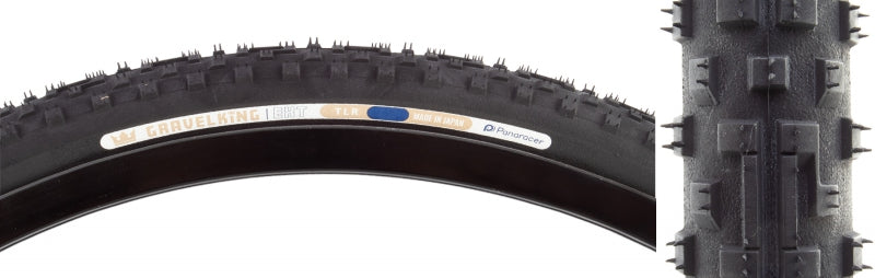 Panaracer GravelKing EXT Tire - 700 x 38 Tubeless Folding Black