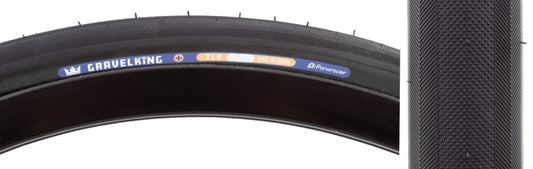 Panaracer GravelKing Slick Plus Tire - 700 x 30 Tubeless Folding Black