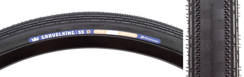 Panaracer GravelKing SS Plus Tire - 700 x 28 Clincher Folding Black