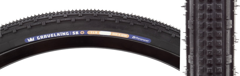 Panaracer GravelKing SK Plus Tire - 700 x 35 Tubeless Folding Black