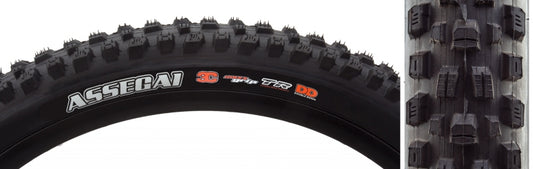 Maxxis Assegai Tire - 27.5 x 2.6 Tubeless Folding Black 3C MaxxGrip DD E-50