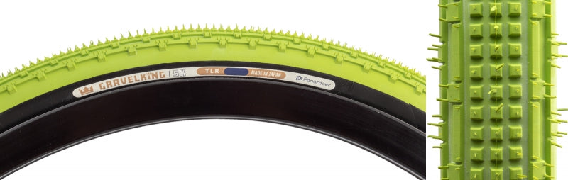 Panaracer GravelKing SK Tire - 700 x 40 Tubeless Folding Matcha/Black