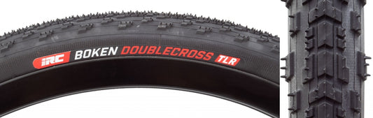 IRC Boken Double Cross Tire 700 x 42c -TLR - Black