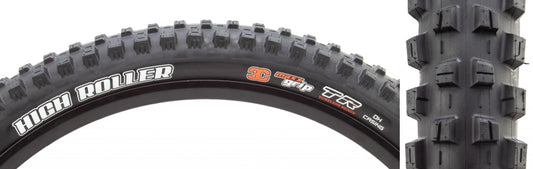 Maxxis High Roller III Tire - 27.5 x 2.4 Tubeless Folding BLK 3C MaxxGrip DH