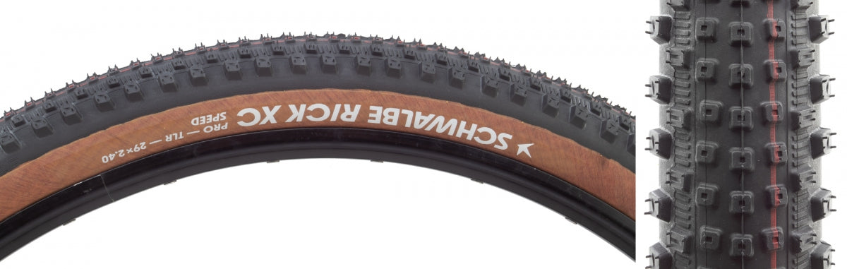 TIRE SWB RICK XC 29x2.4 EVO BK/TAN ADDIX SPEED TLR E25 FOLD
