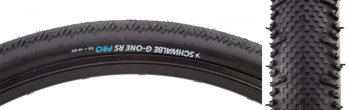 TIRE SWB G-ONE RS PRO 700x45 EVO V-GUARD BK/BSK ADDIX RACE TLR E25 FOLD