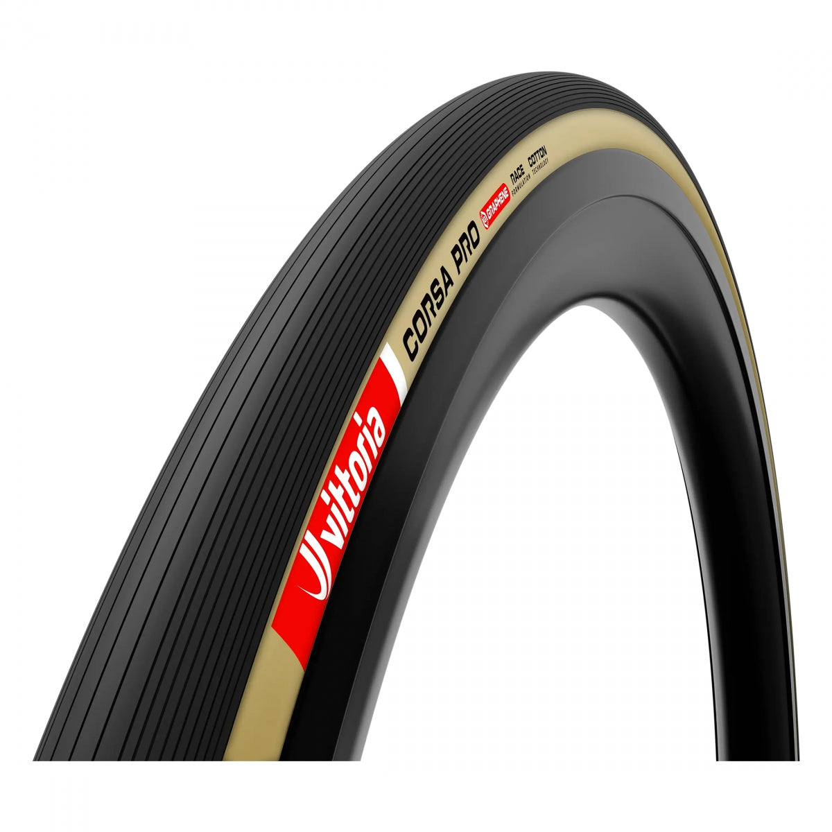 TIRE VITTORIA CORSA PRO 700x26 BK/TAN FOLD/320