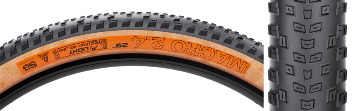 TIRE WTB MACRO 29x2.4 BK/TAN LIGHT FR TCS/120/TT/SG FOLD