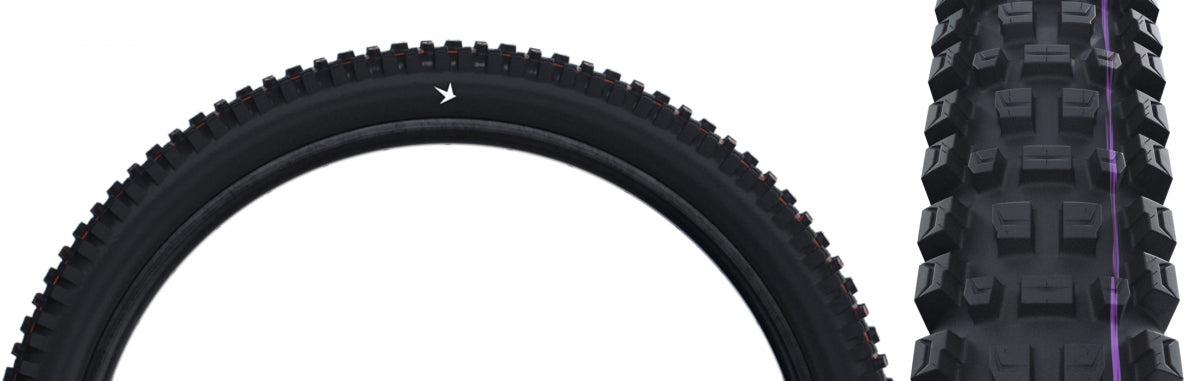 TIRE SWB ALBERT 27.5x2.5 EVO TRAIL PRO RADIAL BK/BSK ADDIX U-SOFT TLR E50 FOLD