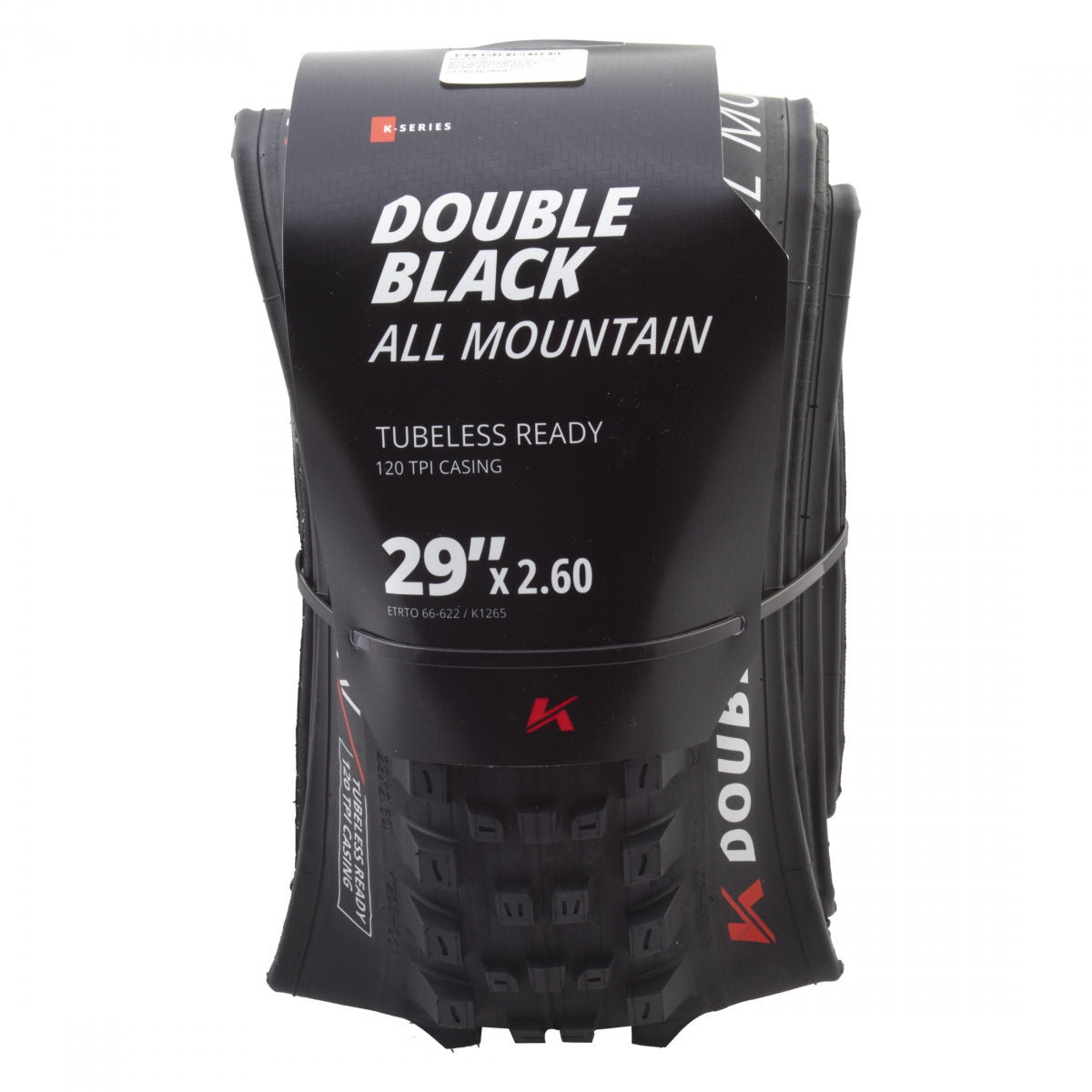 TIRE KEN DOUBLE BLACK ALL MOUNTAIN 29x2.6 BK/BK ATC/120 FOLD