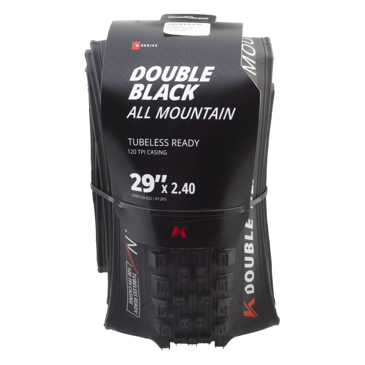 TIRE KEN DOUBLE BLACK ALL MOUNTAIN 29x2.4 BK/BK ATC/120 FOLD