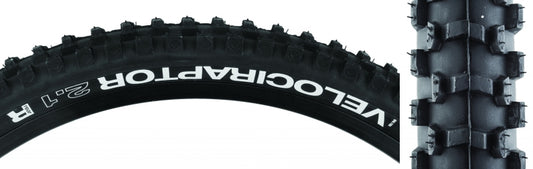 WTB VelociRaptor Comp Tire - 26 x 2.1 Clincher Wire Black Rear