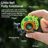 ROCKBROS Cute Cartoon Bicycle Bell Fit for 0.87-1in/22-25.4mm Bicycle Handlebars