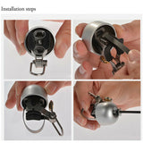 ROCKBROS Mini Bike Bell Ring Loud Handlebar Alarm MTB Road Mountain Bicycle Bell
