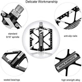 ROCKBROS Large Bike Pedals in Black or Blue