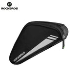 ROCKBROS 0.7L Bicycle Frame Bag - Reflective, Tool-free Install