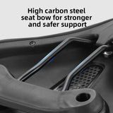 ROCKBROS Comfort Shock Absorption Bike Saddle Soft Wide Seat for Men Women