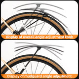 Adjustable Bike Fender Quick Release for 700C Road Bikes