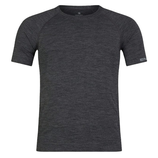 Endura Endura BaaBaa Pro S/S Baselayer XL/2XL Gray