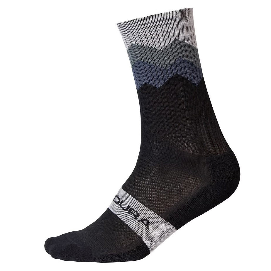 Endura Jagged Sock Black S/M