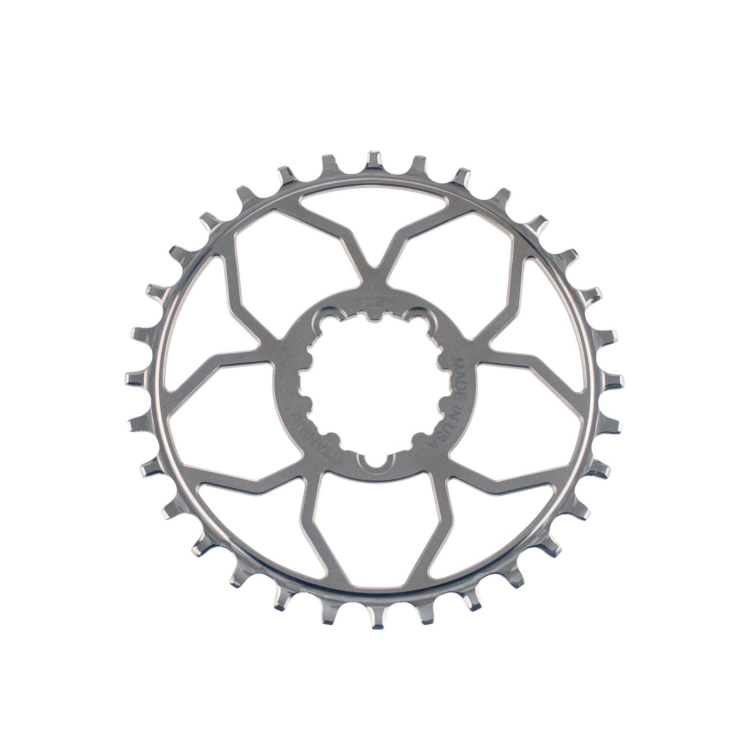 3 Bolt Titanium Chainring T Type