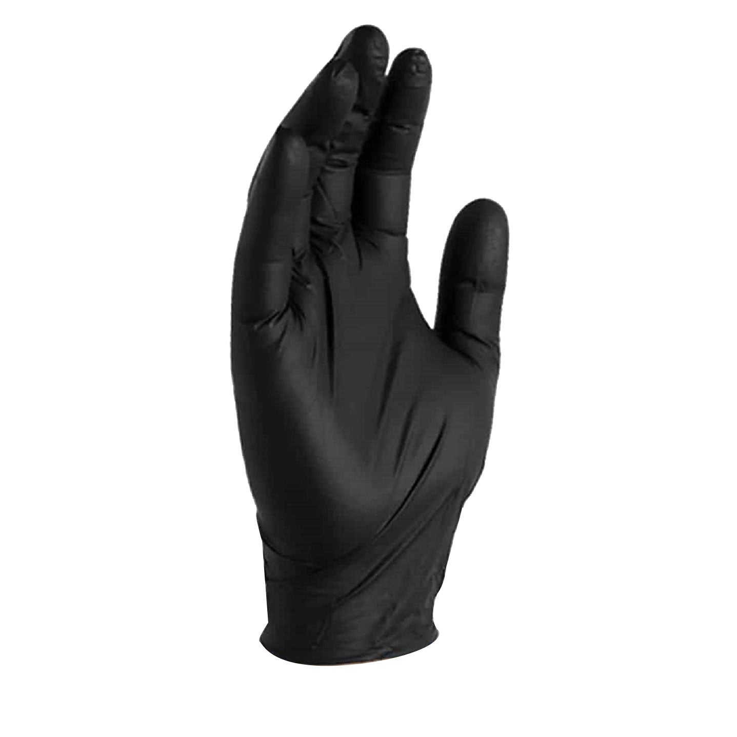 Gloveworks Nitrile Work Gloves Black Medium 100/Box