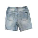 5.5" Stretch Jorts - Light Blue