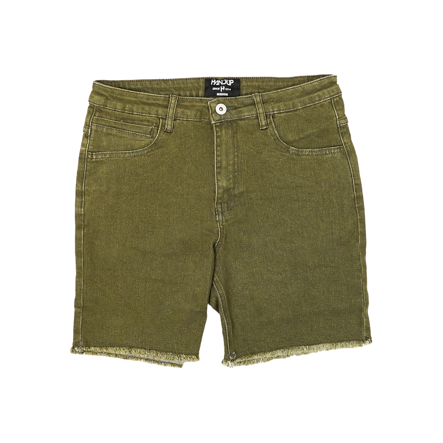 5.5" Stretch Jorts - Army Olive