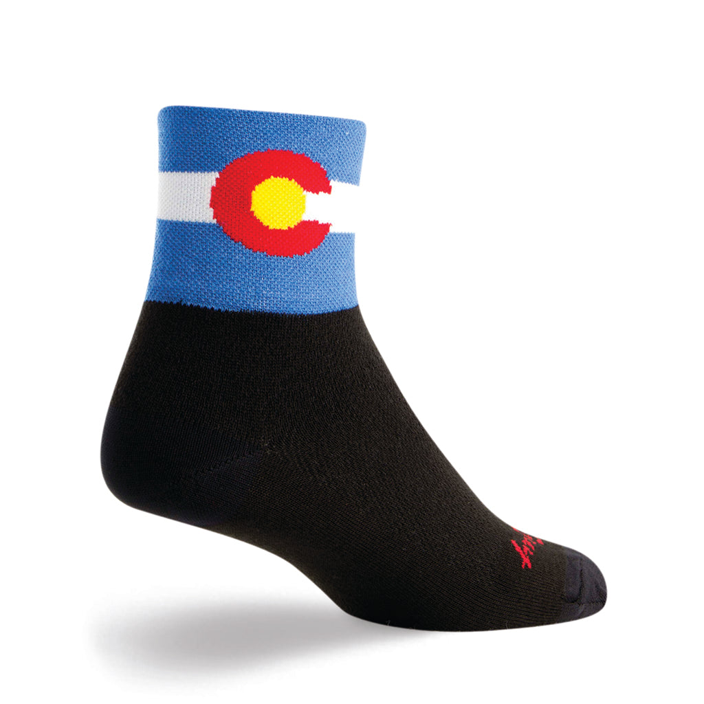 Sockguy Colorado Flag 5-9 Black