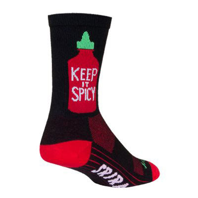 Keep It Spicy Crew Socks 9-13